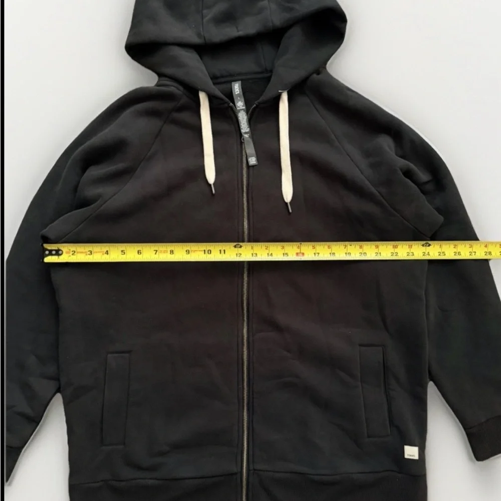 Vuori Restore Oversized Hoodie Women's L Black Zip Up - Picture 4 of 10